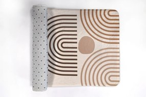 Antypoślizgowy dywanik łazienkowy Antypoślizgowy dywanik łazienkowy Geometryczny wzór