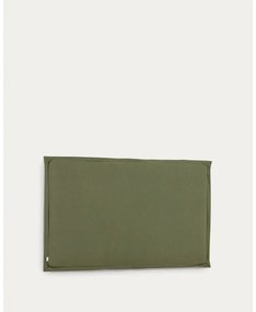 Zielony tapicerowany zagłówek 186x106 cm Tanit – Kave Home