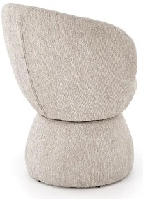 Nowoczesne beżowe krzesło obrotowe P3-K57