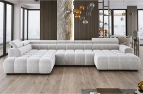 Narożnik BULL XL Lewostronny z elektryczną funkcją regulacji tkanina Eden 18 WERSAL