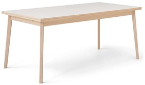 Rozkładany stół z białym blatem Hammel Single 180x90 cm