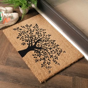 Wycieraczka z włókna kokosowego 40x60 cm Tree of Life – Artsy Doormats