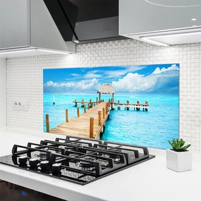 Panel nad blat kuchenny Most Wiszący nad Falami