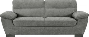 Sofa materiałowa "Dallas" - 210 X 88 X 90 cm - 3-osobowa - Szary
