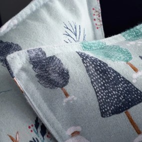 Flanelowa pościel dwuosobowa 200x200 cm Winter Scene – Bianca