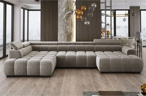 Narożnik BULL XL Lewostronny z elektryczną funkcją regulacji tkanina Eden 07 WERSAL