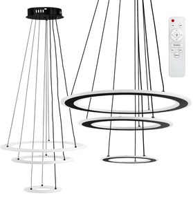 LAMPA WISZĄCA LED G040-3CP CZARNA