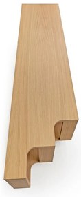 Szafka pod TV w dekorze dębu w naturalnym kolorze 189x50x44 cm Shift – Woodman