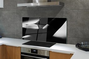 Panel szklany do Kuchni Subtelny Akt: Brzuch Kobiety