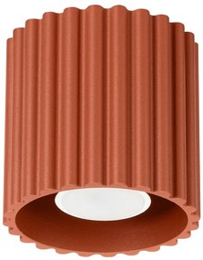 Czerwona lampa sufitowa w nowoczesnym stylu F9-T92