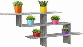 Nowoczesna wisząca półka szary dąb sonoma N5-K30