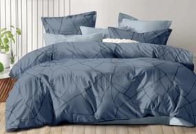 PrzytulneMieszkanie.pl PrzytulneMieszkanie.pl Bawełniana pościel GREYVO szaroniebieska Rozmiar pościeli: 70 x 90 cm | 140 x 200 cm