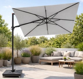 Doppler myZone LED 220 x 300 cm jasnoszara