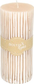 Świeca Renee 15cm beige
