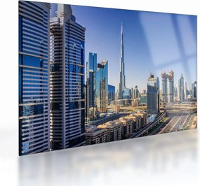 Obraz na szkle - Dubaj rano (70x50 cm)
