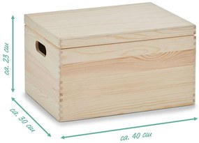 Pojemnik do przechowywania, organizer z pokrywą, 30 l, ZELLER