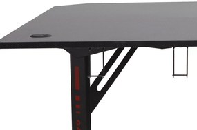 Narożne biurko B-219 czarne