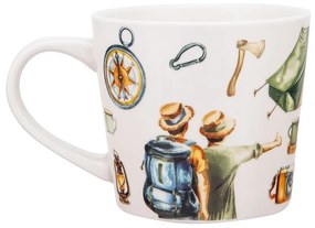 Altom Kubek porcelanowy Podróżnik w pudełku upominkowym, 400 ml