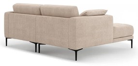 Jasnobrązowy narożnik (lewostronny/z szezlongiem) Bemy – Micadoni