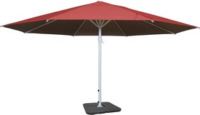 Parasol Carpi II,  czerwony ze stojakiem