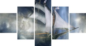 Obraz - Statek widmo (125x70 cm)