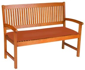 Siedzisko LIFE do ławki 2-osobowej 120 x 45 x 4 cm, pomarańczowe