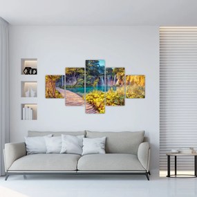 Obraz - Jeziora Plitwickie, Chorwacja (125x70 cm)