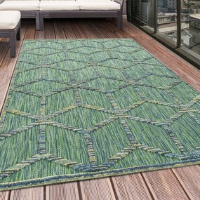 Zielony chodnik odpowiedni na zewnątrz 80x250 cm Bahama – Ayyildiz Carpets