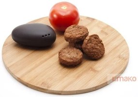 Bambusowa deska obrotowa do serów i przekąsek