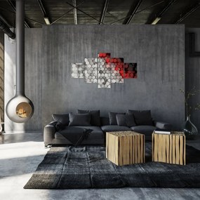 Obraz - sześciokąty 3D (125x70 cm)
