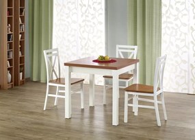 Rozkładany stół Country 80-160x80 w różnych kolorach z trwałym blatem z płyty laminowanej