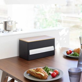 Czarny metalowy stojak na ręczniki papierowe Rin – YAMAZAKI