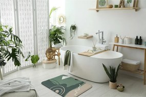 Dywanik antypoślizgowy do łazienki Dywanik antypoślizgowy do łazienki Geometryczny Wzór