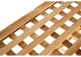 Szafka na buty z litego drewna orzechowego w naturalnym kolorze – Premier Housewares