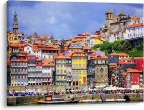 Obraz - Ribeira, Portugalia (70x50 cm)