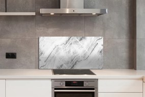 Panel szklany do Kuchni Marmurowa Struktura Ścienna
