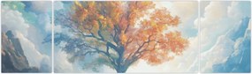 Obraz – Drzewo życia i miłości (170x50 cm)
