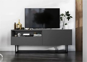 Szafka RTV SELF 3 120 grafitowa mat