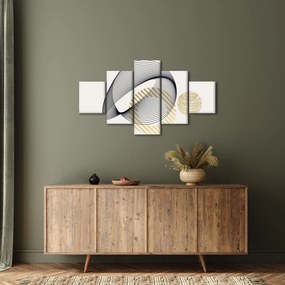 Obraz - Kształty geometryczne N⁰3 (125x70 cm)