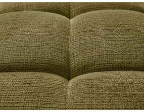 Zielona sofa z tkaniny szenilowej 264 cm Ivane – Bobochic Paris