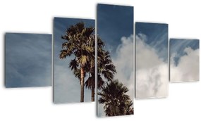 Obraz - Palmowy dramat (125x70 cm)