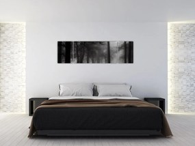 Obraz - Las we mgle (170x50 cm)