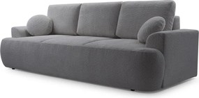 Sofa VELO z funkcja spania i pojemnikiem CIEMNY SZARY CORAL 80