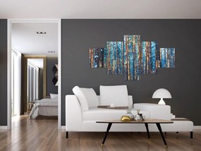 Obraz - Zimowy las (125x70 cm)