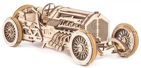 Ugears - Drewniane mechaniczne puzzle 3D U9 Auto Grand Prix