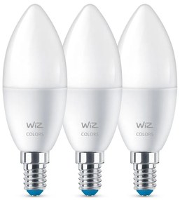 Inteligentne żarówki LED z gwintem E14 zestaw 3 szt. , 5 W – WiZ