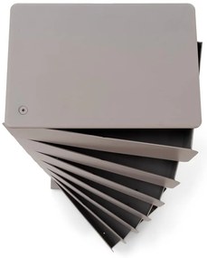 Szarobeżowa metalowa komoda 37x98,5 cm Joey – Spinder Design