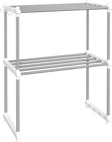 Aluminiowa półka kuchenna na mikrofalówkę - Mila