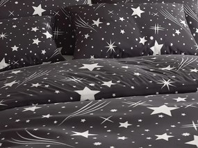 PrzytulneMieszkanie.pl PrzytulneMieszkanie.pl Pościel z mikrofibry NOČNÍ OBLOHA szara Rozmiar pościeli: 70 x 90 cm | 140 x 200 cm