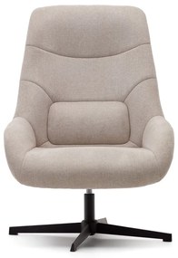 Beżowy fotel Celida – Kave Home